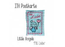 ITH Postkarte Little Angels - Mit Liebe